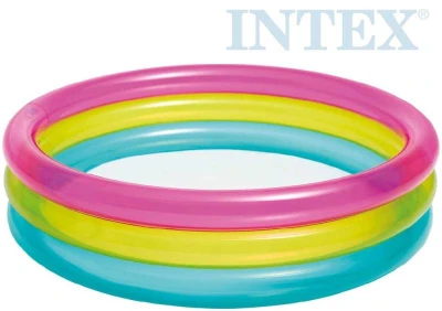 Intex Bazének dětský kulatý 86x25cm nafukovací brouzdaliště 57104 Intex Bazének dětský kulatý 86x25cm nafukovací brouzdaliště 57104