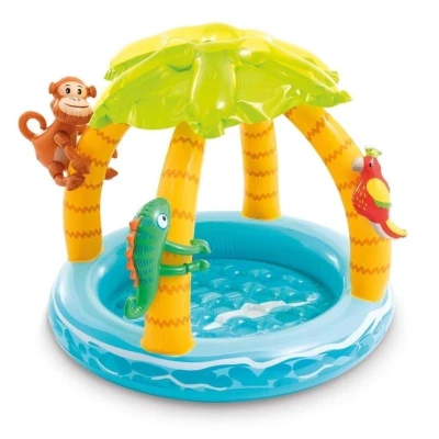 Intex Dětský bazének 58417 TROPICAL ISLAND 102x86 cm Intex Dětský bazének 58417 TROPICAL ISLAND 102x86 cm