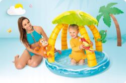 Intex Dětský bazének 58417 TROPICAL ISLAND 102x86 cm (VÝPRODEJ)
