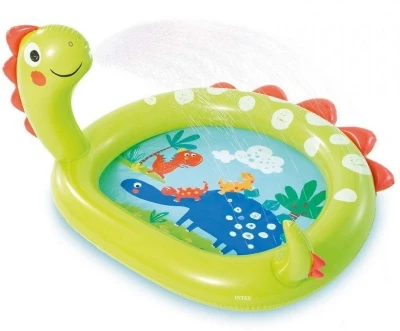 Intex Dětský bazének 58437 DINOSAURUS 119x109x66 cm SE SPRCHOU