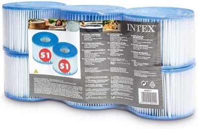 Intex Filtrační vložky 29011 Whirlpool filtrační kartuše S1 (6ks)