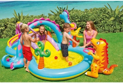 Intex Dinoland 333 x 229 x 112 cm nafukovací hrací centrum
