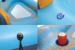 Bestway 43842 Island Day Drifter™ 279 x 269 x 43 cm nafukovací ostrov