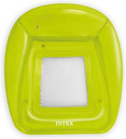 Intex Křeslo nafukovací Lounges 104x102cm sedačka do vody 3 barvy 56802