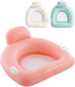 Intex Křeslo nafukovací s opěradlem s úchyty do vody 3 barvy 56801 Intex Křeslo nafukovací s opěradlem s úchyty do vody 3 barvy 56801