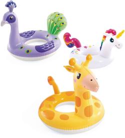 Intex Kruh plavací Zvířátko 58cm nafukovací dětské kolo do vody 59221