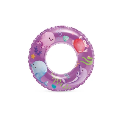 Intex Kruh plavecký 59242 TRANSPARENT 61cm