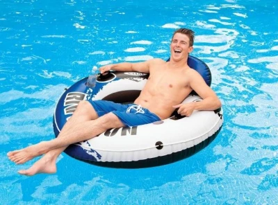 Intex Kruh plavecký river DIA 135 cm 58825 modro/bílý