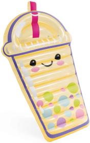 Intex Lehátko Bubble Tea nafukovací matrace průhledná do vody 58738