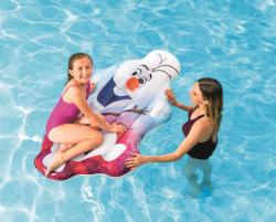 Intex Matrace nafukovací 140x104cm Olaf Frozen plavidlo na vodu 58153