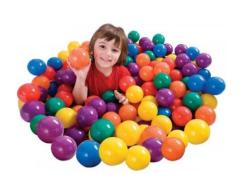 Intex Míčky hrací 49602 small fun 100 kusů 6,5 cm