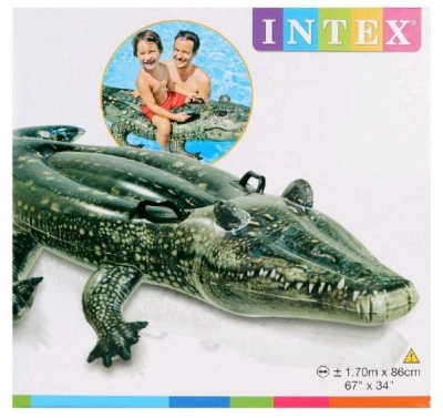 Intex Nafukovací aligátor do bazénu 57551 170x86 cm