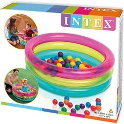 Intex Nafukovací hřiště kruh 48674 +50míčků