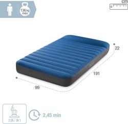Intex 64011 CAMPING MATTRESS TWIN Nafukovací matrace 191 cm x 99 cm × 22 cm
