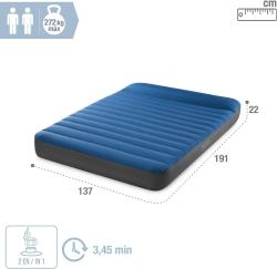 Intex 64012 CAMPING MATTRESS FULL Nafukovací matrace 191x137×22 cm
