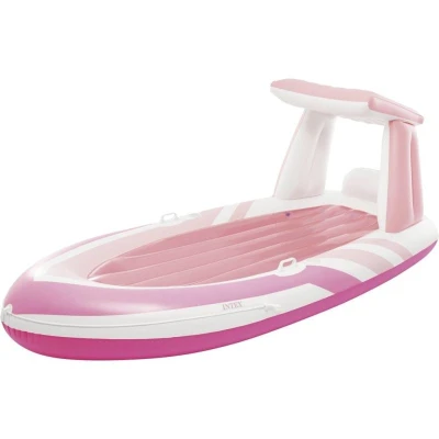 Intex Nafukovací lehátko 57804 PINK PARADISE BOAT FLOAT 244x119x97cm Intex Nafukovací lehátko 57804 PINK PARADISE BOAT FLOAT 244x119x97cm