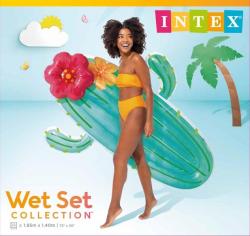 Intex Nafukovací lehátko 58793 CACTUS FLOAT 185x140 cm