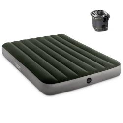 Intex Nafukovacia matrac 64778 PRESTIGE DOWNY AIRBED FULL + PRENOSNÁ PUMPA
