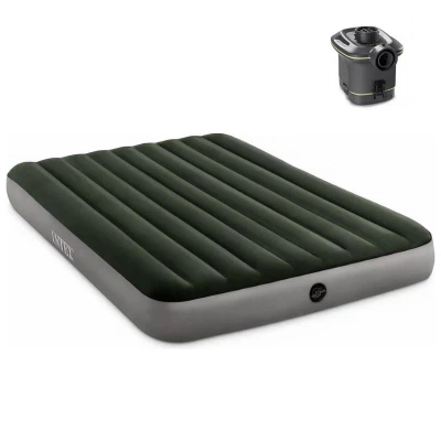 Intex Nafukovací matrace 64779 PRESTIGE DOWNY AIRBED QUEEN + PŘENOSNÁ PUMPA Intex Nafukovací matrace 64779 PRESTIGE DOWNY AIRBED QUEEN + PŘENOSNÁ PUMPA
