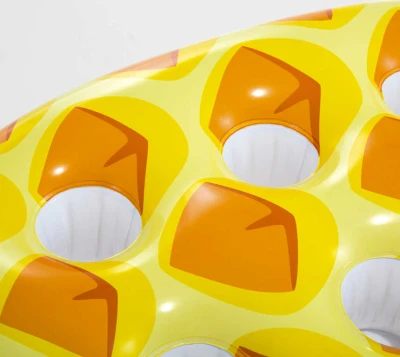 Intex Nafukovací plovoucí držák pro 6 nápojů Ananas 97x58cm na vodu 57505