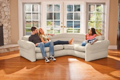 Intex Nafukovací rohová pohovka 68575 253x203x76 cm