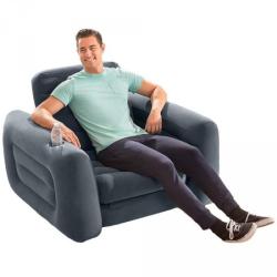 Intex Nafukovací rozkládací křeslo 224 cm x 117 cm x 66 cm