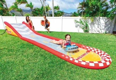 Intex Nafukovací vodní skluzavka + 2 lehátka 561 x 119 x 76 cm