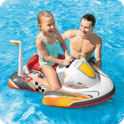 Intex Nafukovací vozítko 117x77cm skútr dětské plavidlo do vody 57520