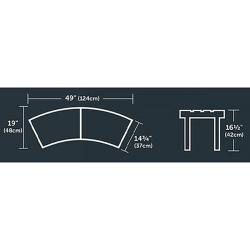 Intex Nízká lavice k vířivce 28514 - SADA 2 KS