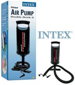 Intex Pumpa ruční střední 36cm dvojčinná pro nafukovačky 64614 Intex Pumpa ruční střední 36cm dvojčinná pro nafukovačky 64614