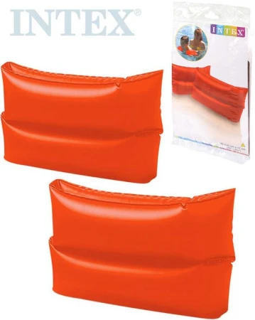 Intex Rukávky nafukovací dětské velké 25x17cm červené do vody Intex Rukávky nafukovací dětské velké 25x17cm červené do vody