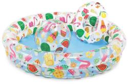 Intex Set nafukovací bazén 114x25cm s míčem a plavacím kolem do vody 59460