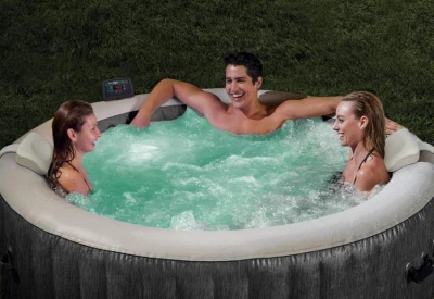 Intex Vířivka 28440 Purespa Greywood Deluxe