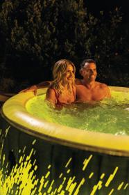 Intex Vířivka 28494 Purespa Glow Deluxe Bubble pro 4 osoby