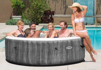 Intex Vířivý bazén PureSpa Bubble Greywood Deluxe 6 - 28442 + sleva 500,- na příslušenství