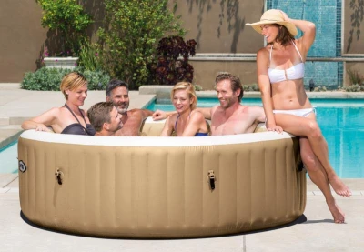 Intex Vířivý bazén PureSpa Bubble Massage XL - 28428 - hnědá