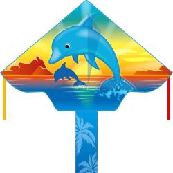 Invento drak Simple Flyer Dolphin Sunset 120 cm Invento drak Simple Flyer Dolphin Sunset 120 cm