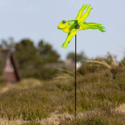 Invento Paddle Spinner Froggy zelený zahradní větrník žabka
