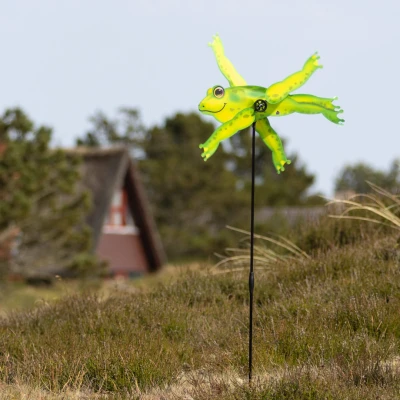 Invento Paddle Spinner Froggy zelený zahradní větrník žabka