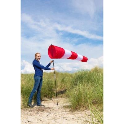 Invento Větrný pytel 100 cm sada, červenobílý