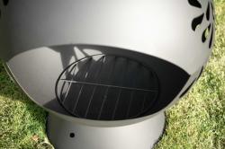 IQ Garden Ohniště koule s větrnou ochranou