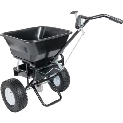 IQ Garden Rozmetadlo hnojív alebo soli 45l - rozmetací vozík