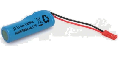 IQ models Li-ion 3,7V 500 mAh modrý akumulátor s JST konektorem