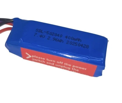 IQ models Akumulátor Li-Po 7.4V 400 mAh modrý JST konektor