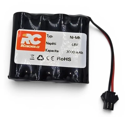 IQ models Akumulátor Ni-Mh 4.8V 3000 mAh konektor 2SM