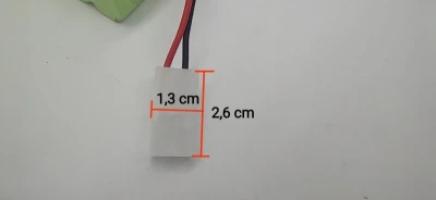 IQ models Akumulátor NiMh 9.6V 2000mAh s velkým Tamiya konektorem