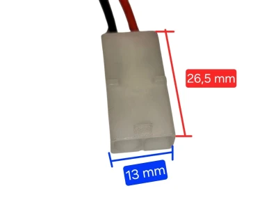 IQ models Akumulátor NiMh 9.6V 2000mAh s velkým Tamiya konektorem