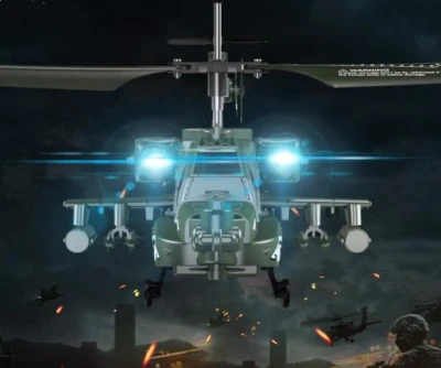 IQ models Apache AH-64 NOVÁ VERZE s barometrem - 2,4Ghz