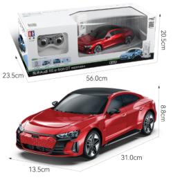 IQ models Audi RS e-tron GT na dálkové ovládání - červená