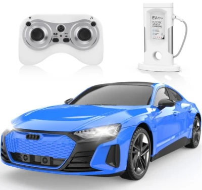 IQ models Audi RS e-tron GT na diaľkové ovládanie - modrá